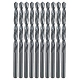 Makita D-06345 - Set burghie metal HSS 4.25 mm tija cilindrica 10 bucati
