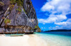 Fototapet Plaja in Philippine, 400 x 250 cm