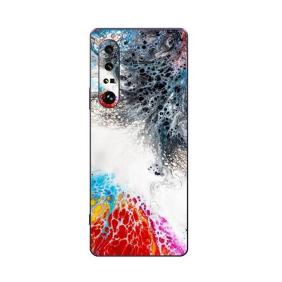 Set Folii Skin Acoperire 360 Compatibile cu Sony Xperia 1 III (2 Buc) - Wraps Skin Printing Plasma foto