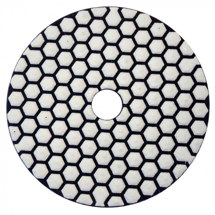 Discheta diamantata pentru lustruit/slefuit, mediu uscat, granulatie 100, 150x17.5 mm, Dedra