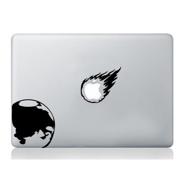 Earth Asteroid stickers apple Meteor Sticker