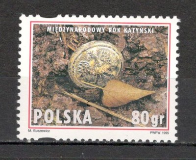 Polonia.1995 Anul international Katyn MP.301 foto