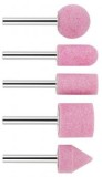 Set pietre de slefuit, tija de prindere 6mm granulatie 60; 25; 15; 15; set 5 buc. - 3165140004565