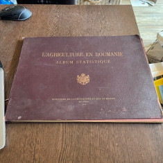L'agriculture en Roumanie. Album statistique (1929)