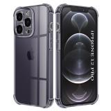 Husa iPhone 12 Pro Asteroid GSM Shockproof Clear Silicone, fumuriu