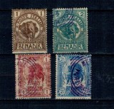 Somaliland Italian 1903 - Uzuale, elefant, leu, serie incompleta