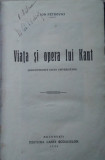 Ion Petrovici / VIAȚA ȘI OPERA LUI KANT - ediție 1936