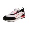 Pantofi sport Puma R22, alb-negru-rosu, mar. 40