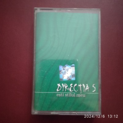 -Y- CASETA DIRECTIA 5 - ESTI STILUL MEU - ORIGINALA , EXCELENTA - RARA ! foto