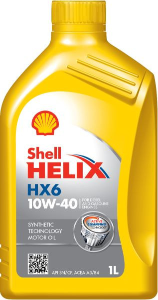 Helix de ulei de motor HX6 (1L) 10W40; API SN Plus;Acea A3;B4;MB 229.3;Renault RN 0700;VW 502.00;VW 505.00