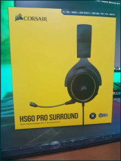 Casti Gaming Corsair HS60 pro Surround NOU foto