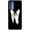 Husa compatibila cu Motorola G20 model Mr. Anonymous, Silicon, TPU, Viceversa, Transparent, Carcasa