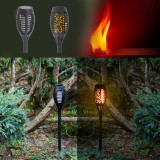 Set 4 lampi solare de gradina tip &ldquo;Torta&rdquo; cu 12 LED-uri