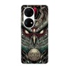 Husa compatibila cu Huawei P50 model Curse of the Dead Owl, Silicon, TPU, Viceversa, Transparent, Carcasa