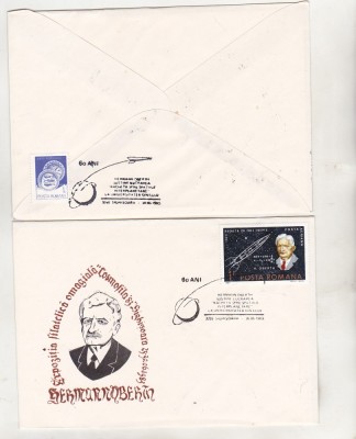 bnk fil Plic ocazional Expofil Cosmofila `83 Sighisoara - Hermann Oberth foto