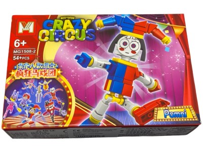 Set constructie tip lego Crazy Circus MG 1508-2 - Pomni foto