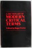 A Dictionary of Modern Critical Terms - Roger Fowler (Carte in Engleza, Noua/Anticariat)