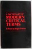 A Dictionary of Modern Critical Terms &ndash; Roger Fowler