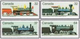 Canada 1984 - locomotive, serie neuzata