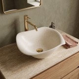 Lavoar ceramic pentru blat REA HM-35B Handmade ART