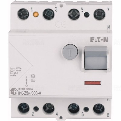 Diferential 25A 4P 30mA 6kA Xpole Eaton HNC-25 4 003-A foto