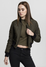 Geaca diamond quilt short bomber dama Urban Classics L EU foto