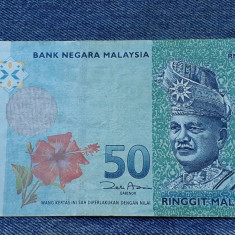 50 Ringgit 2007 Malaezia / 6540890 / bancnota aniversara