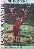 Cumpara ieftin Fauna Rom&acirc;niei - 1983 - Ion Simionescu (XD352)