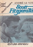 Biografie Andre Le Vot - Scott Fitzgerald, Viata Scriitorului American, Opera Marele Gatsby, An 1983, Limba Romana, Brosata, Buna