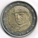Slovacia moneda comemorativa 2 euro 2019 - Stefanik - UNC
