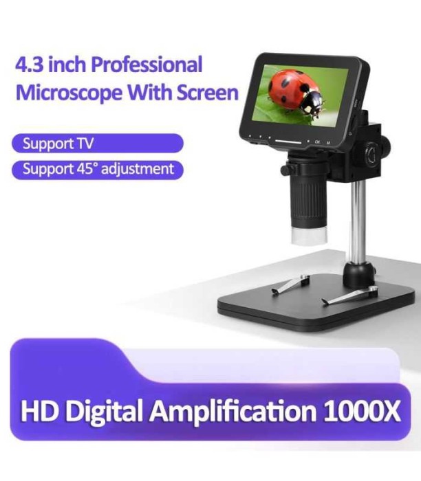 Microscop Digital 02-BX ecran 4.3 2MP marire 1000X