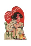 Cumpara ieftin Sticker decorativ Retro Valentine&#039;s Day, Multicolor, 79 cm, 6016ST, Oem