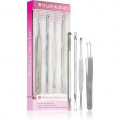 Brushworks Blackhead & Blemish Remover Set set (pentru curatare profunda)