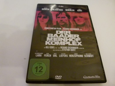Der Baader Meinhof komplex ( doar germana),. dvd foto