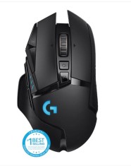 MOUSE LOGITECH, &quot;G502 Lightspeed&quot;, gaming, wireless, 2.4GHz, optic, 25600 dpi, butoane/scroll 11/1, iluminare,butoane programabile,buton selectare vit