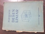 Elemente de desen liniar 1957 - coperta rupta Am