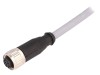 Conector M12 Mama Harting 12 Pini Cablu 10m, DeviceNet/CANopen, Orientare Dreapta