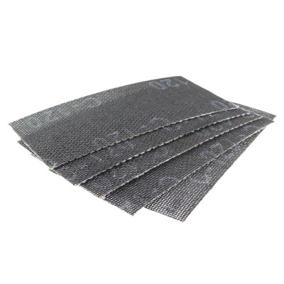 Set 5 bucati grilaj de slefuit, granulatie 120, Velcro, K120, 93x185 mm, KWB, 253200 foto