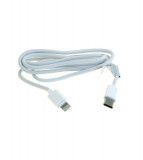 Cablu de date OTB - compatibil cu USB Type C (USB-C) pe iPhone - alb