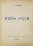 Nae Ionescu - Istoria logicei. Al doilea curs, 1929 - 1930