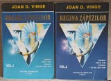 Regina Zapezilor Vol. 1-2, J.D. Vinge, SF, Pygmalion, 1996, Romana, Necartonata, 577 pagini