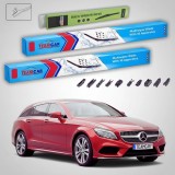 Cumpara ieftin Ștergătoare Mercedes-Benz CLS Shooting Brake X218 Facelift 2014-prezent | Set Față și Spate Flat &ndash; TeamCar&reg;