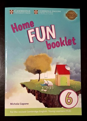 HOME FUN booklet 6 (SECOND HAND!!!!) - Jane Ritter, for the revised Cambridge English: Young Learners, YLE, Cambridge University Press, 2017 foto