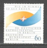 Germania Berlin.1990 Ziua catolicilor SB.896