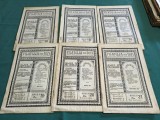 FILATELIA PENTRU TOȚI 1933 * LOT 6 REVISTE / DIFERITE NUMERE * 2 1 4