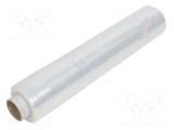 Folie Stretch Transparentă 0,5m 30um 1,3kg - SOLID TOOLS