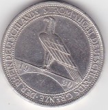 Germania 3 Reichsmark mark marci Liberation of Rhineland 1930 Lit. G, Europa, Argint