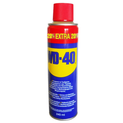 Spray Lubrifiant Multifunctional WD40 240ml + 20% Gratis