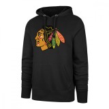 Chicago Blackhawks hanorac de bărbați cu glugă imprint 47 burnside hood - M, 47 Brand