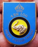 II.148 BELGIA INSIGNA MILITARA 4 BN LOG PATIENT PUISSANT PRUDENT